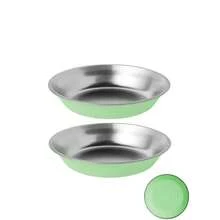shuo ni mao yi Stainless Steel Dog Bowl Anti-Overturning Pet Bowl Cat Bowl Food Bowl Water Bowl Silicone Bottom Anti-Slip Pet Food Basin Stainless Steel Material Easy To Clean Cat Food Bowl Dog Food Bowl - 500ml - View 19