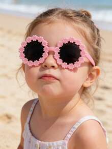 3副装 - 时尚多款式儿童眼镜 - 可爱宝宝眼镜，适合旅行、摄影和户外活动 - 彩色 - 查看 3