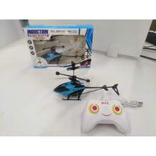 Dron RC Recargable, Helicópteros RC Resistentes a Caídas, Juguetes para Niños (Sin Batería ni Control Remoto) MNBF - Azul - Ver 10