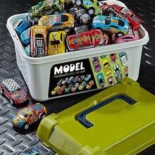 30/50/70/100pcs Pull Back Toy Cars With Storage Box - 4pcs Toy Car Set, Suitable For Christmas, Halloween And Thanksgiving Gifts (Random Style And Color), Suitable For Boys And Girls Birthday And Christmas Gifts, Halloween Party Gifts - Multicolor - View 10