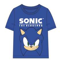 Cerdá Sonic 索尼克短袖T卹，男女童款 - 舒適、輕盈、透氣的索尼克兒童T卹，休閒童裝，夏季理想之選 ⚫ 免費配送 ✅ 24/48小時送達西班牙（半島） - Azul Oscuro - 查看 1