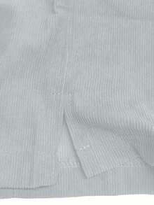 Men's Casual Loose Thin Solid Color Drawstring Shorts, Suitable For Outdoor And Commuting In Summer - Light Grey - View 4