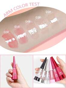 8.5毫升丰唇精华油，蕴含辣椒提取物，可瞬间令双唇更柔嫩饱满。超级保湿滋养丰唇亮泽唇釉，丰唇精华，丰唇保湿油，丰唇亮泽唇釉，微针效果，玻璃般水润唇釉 - 多款式 - 查看 4