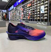 Nike Zapatillas de running de carreras de maratón ZOOMX VAPORFLY 4 para hombres - Multicolor - Ver 4