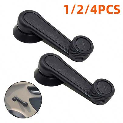 1PC 2PCS 4PCS Car Window Regulator Manual Crank Window Hand Crank Replacement Suitable For Most Vehicles Window Connection Hand Crank Accessories
