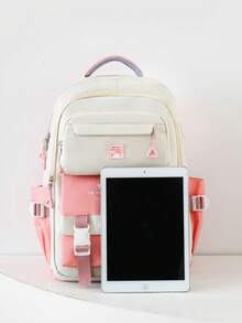 New Arrival 5-Piece Set Large Capacity Backpack, Fashionable Outdoor Travel Bag - Multicolor - View 5