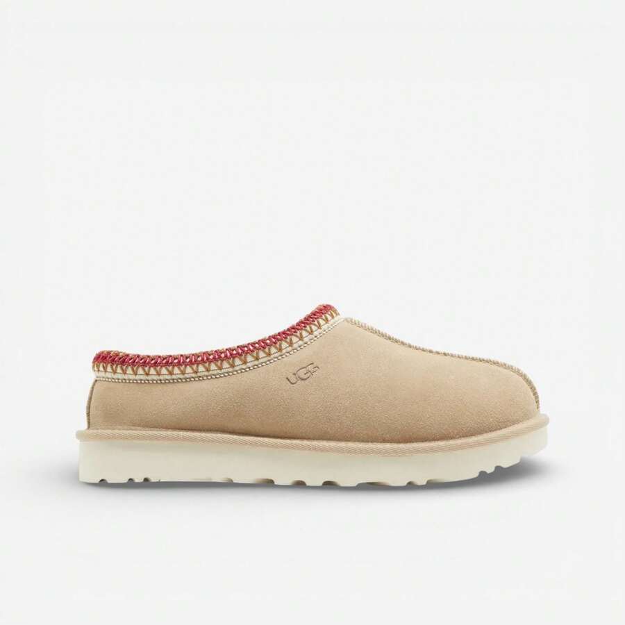 UGG Tasman Slipper Sand Dark Cherry (Women's) - 米色 - 查看 1