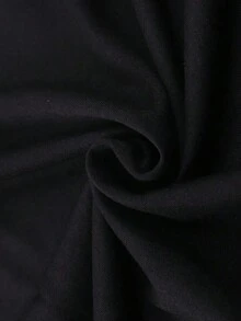 Womens Plus Size Cute Black   T Shirt Japanese Korean   With Kawaii Ears Graphic Round Neck Short Sleeve Casual Summer Blouse Machine Washable Loose   For Casual Attire Themed Events,St Pattys Day,Easter Outfits,Cute Tops Women,Mother's , - 黑色 - 查看 4