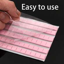 Acrylic Nail Display Stand DIY Nail Crystal Holder Magnetic Practice Stands With Reusable Adhesive Putty Clay For False Nail Tip Manicure Tool (Pink) Nails Display Practice Magnetic Fake Nail Holder For Painting Nails For False Fingernail Manicure Tool Home DIY Salon Supplies - 96片黏土 - 查看 5
