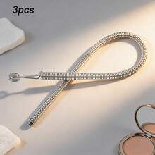 1 pieza Enhebrador de cordón sin costura con resorte de acero para pantalones y faldas DIY - Versión actualizada - Ver 12