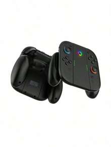 2-In-1 Charger & Grip For Switch 2 Joy-Con - Left/Right Mini Controller Charging Stand, Play & Charge Simultaneously Without Interrupting Gameplay - Black - View 6