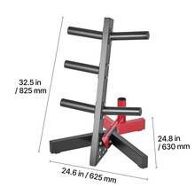 Rack pour barre d'haltérophilie - L-förmiger Ständer, 5 Säulen - Voir 10