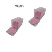 Heart-Shaped Nail Polish Remover Pads, Nail Polish Remover Pads, Eyelash Glue Remover Pads, Nail Polish Bottle Mouth Remover Pads, Manicure Tools Suitable For Nail Salons And Eyelash Beauty Salons. - Pink - View 10