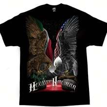 Mexican American Chicano Art Lowirder D Gonzales DGA T ShirtComfortable Cotton Men's Round Neck Short Sleeves T-Shirt 180g Comfortable Cotton Round Neck Short Sleeves T-Shirt 220g - màu đen - Xem 1