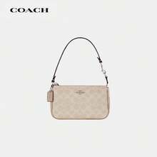 Coach CW426SVPWH Women's Mahjong Bag, Handbag/Clutch/Coin Purse, New Monogram Canvas Handbag From The Nolita Series, Stylish And Versatile, Practical And Luxurious Women's Bag As A Holiday Gift For Your Girlfriend - CW426SVPWH - View 9