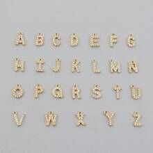 1条简约时尚心形无限符号字母金色不锈钢珠链手链，女士款 - 金黃色 - 查看 4