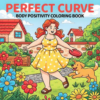 GDTME Un libro para colorear para mujeres seguras de sí mismas, con hermosas curvas y mujeres elegantes, 24 páginas de diseños exquisitos, excelente para aliviar el estrés, adecuado como regalo de cumpleaños para familiares y amigos, regalo de vuelta a la escuela, Día de la Mujer o regalo de Pascua, papelería, decoración de habitaciones, 7.9x7.9".