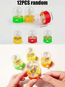 3/12/20/100个趣味悬浮球玩具，派对玩具，派对礼品袋填充物，派对哨子，派对游戏，适合儿童、青少年和成人，儿童游戏，女孩玩具，男孩玩具，益智游戏，儿童玩具，男孩游戏，女孩游戏，减压玩具，儿童派对礼品，派对礼物，礼品袋填充物和课堂奖励，蒙特梭利玩具，生日礼物，生日派对礼品，办公室减压玩具，趣味礼物 - 彩色 - 查看 20