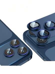 Luxury Alloy Lens Protector High-Definition Anti-Scratch Ultra-Thin Metal Glass Lens Protector Case Compatible With Iphone 17 Pro Max And 17 Pro Anti-Fingerprint And Anti-Wear Premium Quality Mobile Phone Camera Lens Protective Accessory With Fashionable Design Spring Anniversary Gift - Multicolor - View 7