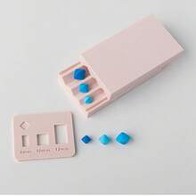 2 Pieces/Set Clay Polymer Crafting Tools, Diamond Bead Roller, Soft Pottery Bead Rolling Mold, Ear Studs, Pendant Handmade Tools - Diamond - View 5