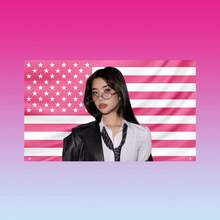 Hot Sophia Laforteza Pink USA Flag - KATSEYE American Aesthetic Tapestry, TrendyA Pop Room Decor - 1PC - 查看 1