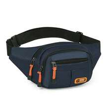 Waterproof Oxford Waist Bag For Men And Women, Large Capacity Multifunctional Waist Bag, Wear-Resistant Waist Bags For Men RHMR - Azul - 查看 12