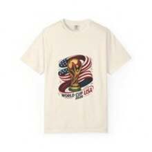 World Cup Shirt,World Cup T-Shirt, USA World Cup Shirt, Soccer Fan Tee, Football Graphic Shirt,  2026 Apparel - 白色 - 查看 10