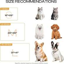 3件套蓬松优质羊毛宠物毯，法兰绒爪印图案 - 52*76厘米 - 查看 2