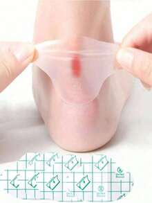 8/50pcs Gel Heel Protectors: Heel Cushions, Insoles, Pain Relief And Foot Care Pads - Multicolor - View 16