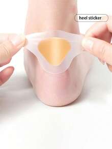 8/50pcs Gel Heel Protectors: Heel Cushions, Insoles, Pain Relief And Foot Care Pads - Multicolor - View 17