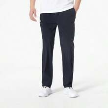 Under Armour Loose Straight Leg Woven Pants, Comfortable Breathable Training, Fitness, Walking, Casual Pants - Black - View 1