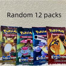 pokemon 360张/盒 宝可梦卡牌，初代，1包=10张，XY进化扩展包，游戏收藏卡牌，稀有卡牌收藏，卡牌桌游，节日礼物，圣诞礼物，生日礼物，同学礼物 - 彩色 - 查看 6