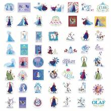 Disney 60pcs Frozen 2 Stickers, Creative Graffiti Stickers, Office Supplies, Mobile Phone And Computer Stickers, High-Value, Exquisite, Cool Stickers, Fun, Classic, Colorful Cartoon Design, Gift Decoration, Phone Case Decoration Stickers, Reusable, Colorful Cartoon Design, Suitable For Water Bottles, Skateboards, Mobile Phones, Etc., Very Suitable For School Supplies, A Top Choice For Holiday Gifts. - 60pcs - View 10