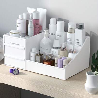 Cosmetic Storage Box, Office Stationery Desktop Organizer, Drawer Storage Rack