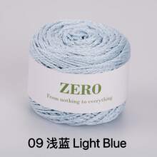 1pc 100g Metallic Yarn, DIY Silver Glitter Thread Crochet Lace Cord Round Strand Line For Bag, Hat, Doll Handcraft, 1.5MM Thick - Glitter Yarn - View 39