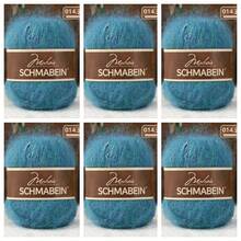 6卷/150克羊驼毛柔软马海毛纱线，适合婴儿手工编织，可用于编织帽子、围巾、毛衣、披肩等DIY作品。 - 6件裝 - 查看 33