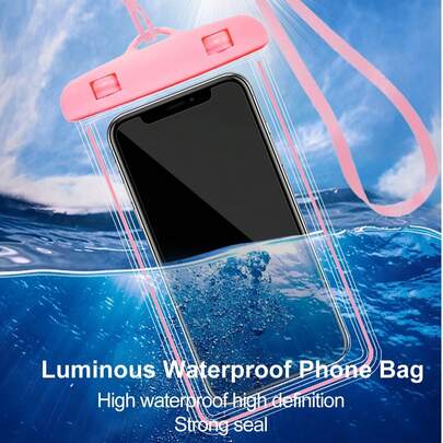 Túi đựng điện thoại chống nước đa năng, ốp lưng điện thoại chống nước, phù hợp với 14/13/12/11 Pro Max/XS Plus, phù hợp với điện thoại Galaxy S22/S23 (lên đến 7.0 inch), túi đựng điện thoại chống nước 3D chống ẩm.