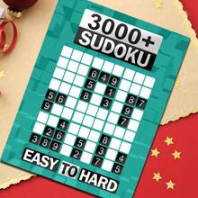 1pc, 20 Pages, New Sudoku Book, Puzzle Game, Ideal For Home Leisure, Passing Time During Travel, Great Gift Choice (Pen Not Included) - 1PC - View 5