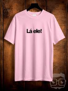T-Shirt La Ele Mil Vezes Brazilian Meme Funny Phrase REF 3450 VEST NERD - 淺粉色 - 查看 1