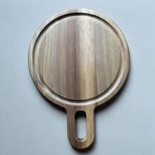 High-Quality Rosewood Serving Tray, Wooden Cheese Board, Minimalist Breakfast Serving Platter, Fruit & Snack Plate, Home Steak Tray For Snacks, Desserts, Pizza, Steak - Portable Design - Brown - View 12