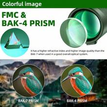 Flagship Professional Monocular Telescope, Suitable As A Gift For Family And Friends - Army Green - View 5