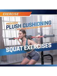 For The Squat Exercise, You Can Use A Foam Barbell As A Pad. For Hip Flexor Stretches, A Cushioned Mat Can Provide Padding. For Step-Up Practice And Barbell Pads - Standard Dumbbell Pads - They Provide Cushioning For The Neck And Shoulders During The Training Process. - Multicolor - View 4