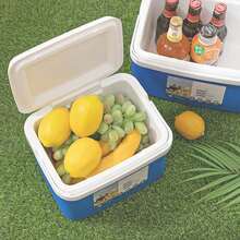 Juego de Mini hieleras. 2 piezas. Hieleras pequeñas para camping, salidas, excursiones, viajes, días de campo. Tus bebidas frías y frescas por mayor tiempo. Azul o Rojo. 3.6L y 8L - Multicolor - Ver 6