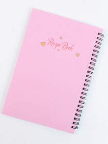 1pc Blank A5 Recipe Notebook - Cooking Lover's Planner, DIY Catering Plan And Home Cooking Handbook A5 Recipe Book, Weekly Menu Planner, Back To School Gift - Multicolor - View 5