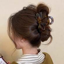1pc Women's Minimalist Elegant Bowknot Hair Clip, High-Quality Hair Claw Hair Accessory - Multicolor - View 7