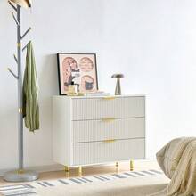 Dressers & Chests Of Drawers - White + MDF - View 11