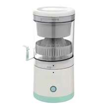 Nuevo Extractor de jugo eléctrico, Extractor de jugo eléctrico, carga Usb inalámbrica, taza de prensa de separación de jugo de fruta - Blanco - Ver 5