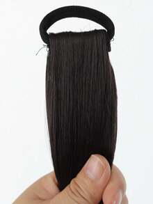 23-Inch Long Hair Ponytail Wig With Headband, Designed To Look Like A Hair Tie, Features Natural Fluffy And Soft Elastic Band, High Ponytail Wig - Multicolor - View 6