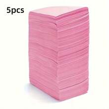 5/50片装一次性无纺布美甲桌垫，美甲护理垫，纹身桌垫，美甲桌垫，一次性清洁垫，永久化妆纹身转印纸纹身配件 - 彩色 - 查看 7