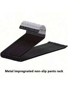 50/20/10/5 件套裤架，节省空间，开放式金属裤架，防滑牛仔裤架，男女通用，衣柜收纳整理架，适用于衣物、打底裤、休闲裤、领带等，最佳礼物之选 - 彩色 - 查看 7